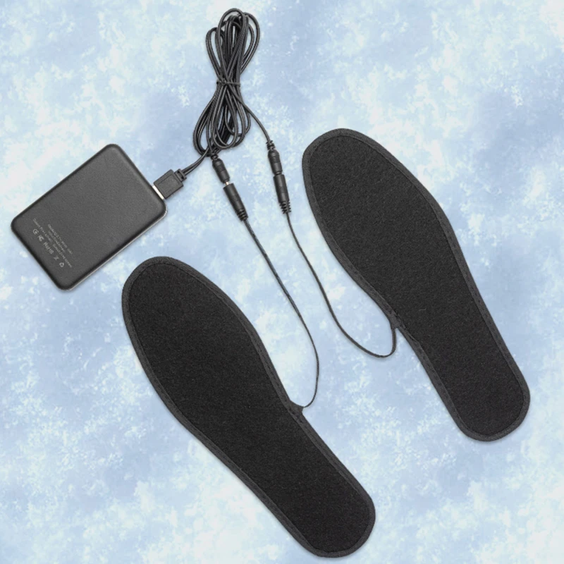 1 Pair Insoles Men/Women USB Charging Electric Heating Insole Foot Warmer Pad Soft Cold-proof Velvet Insoles Sneaker Accessories
1 Pair Insoles Men/Women USB Charging Electric Heating Insole Foot Warmer Pad Soft Cold-proof Velvet Insoles Sneaker Accessories
