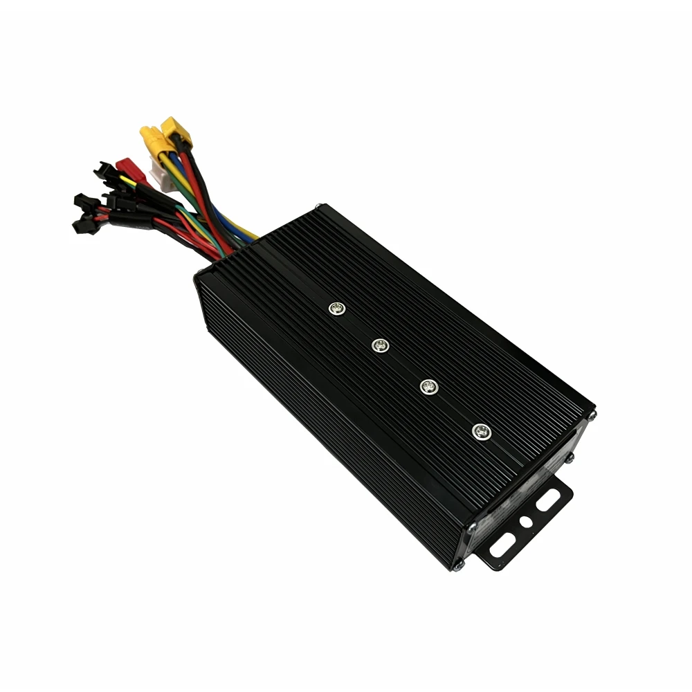 48/60/72V 40A 1500w-2000w Brushless DC Ebike Dual Mode Sine Wave 18Mosfets Ebike Controller with UKC1 UKS2 SW900 Display
48/60/72V 40A 1500w-2000w Brushless DC Ebike Dual Mode Sine Wave 18Mosfets Ebike Controller with UKC1 UKS2 SW900 Display