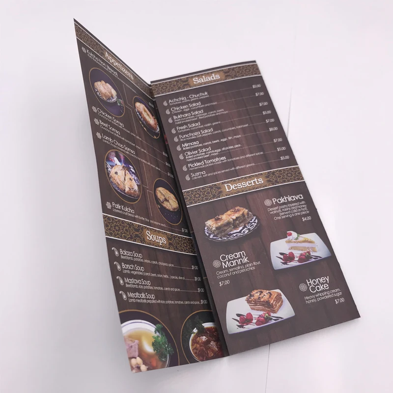 Factory Custom Color Softcover Food Recipe Book/Booklet /Cookbook/Restaurant Menu Printing
Factory Custom Color Softcover Food Recipe Book/Booklet /Cookbook/Restaurant Menu Printing