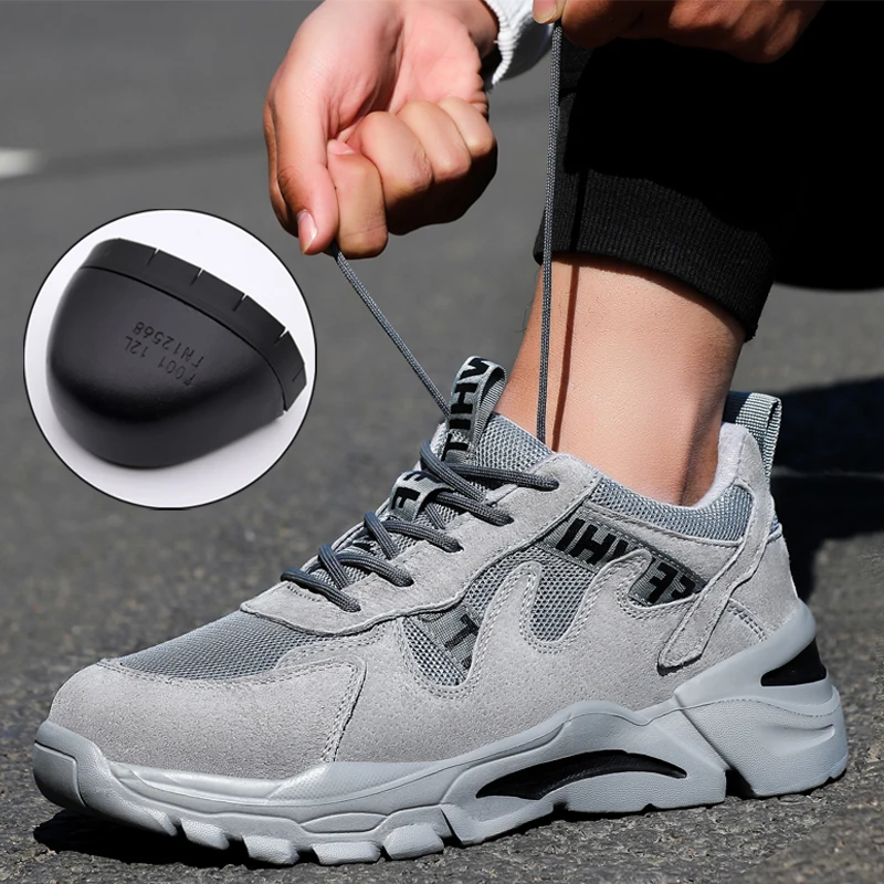 Work Safety Shoes Men Steel Toe Cap Puncture-Proof Anti-smash Men Boots Sport Warm Indestructible Shoes Wear Lightweight Comfort
Work Safety Shoes Men Steel Toe Cap Puncture-Proof Anti-smash Men Boots Sport Warm Indestructible Shoes Wear Lightweight Comfort