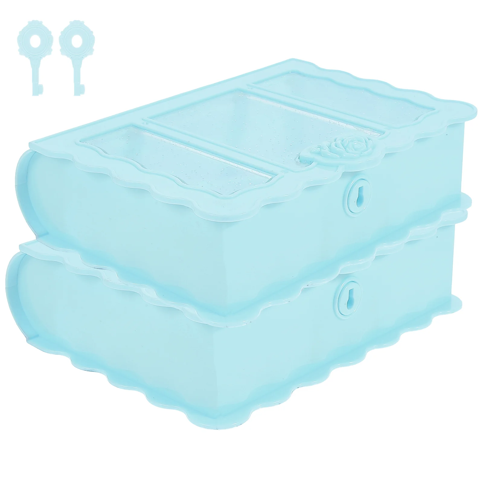 Jewelry Container Trinket Case Storage Cases Holder Plastic Organizer Creative Small Decorative Containers
Jewelry Container Trinket Case Storage Cases Holder Plastic Organizer Creative Small Decorative Containers