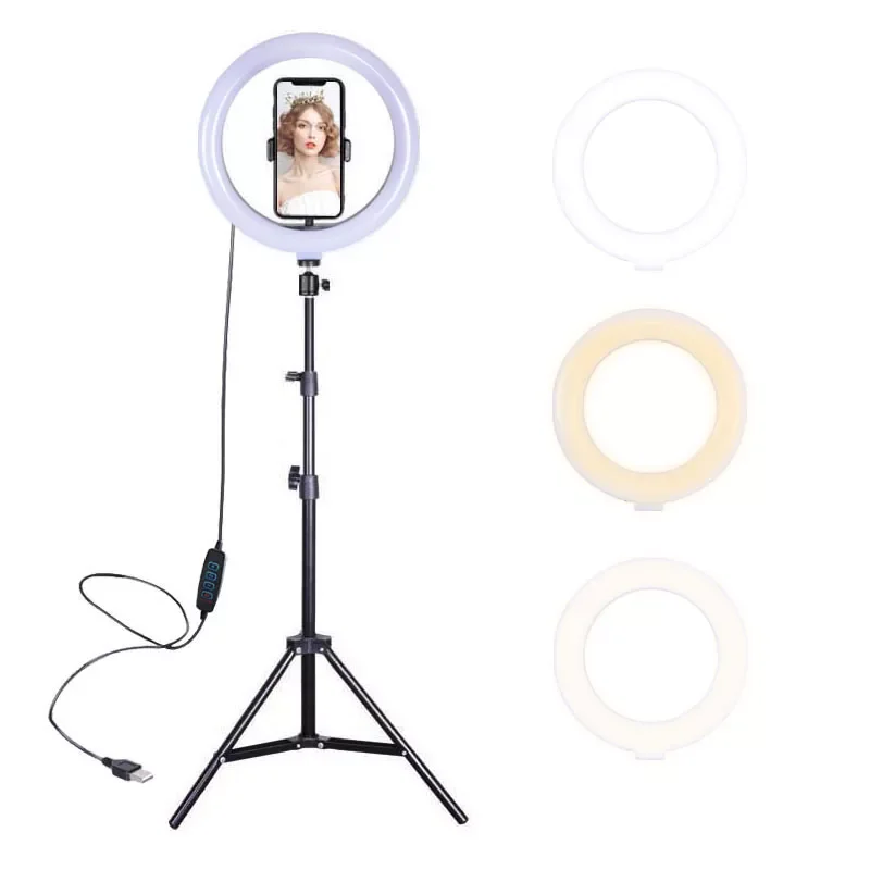 NEW2023 Sailvde 10 InchLED Ring Light Photography Selfie Ring Light with Tripod Stand, Suitable for Smartphone Youtube Makeup Ri
NEW2023 Sailvde 10 InchLED Ring Light Photography Selfie Ring Light with Tripod Stand, Suitable for Smartphone Youtube Makeup Ri