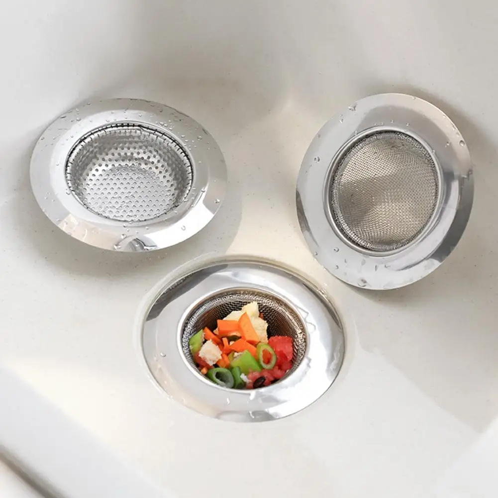 Kitchen Metal Sink Strainer Floor Drain Stainless Steel Bathtub Hair Catcher Stopper Shower Drain Hole Filter Trap
Kitchen Metal Sink Strainer Floor Drain Stainless Steel Bathtub Hair Catcher Stopper Shower Drain Hole Filter Trap