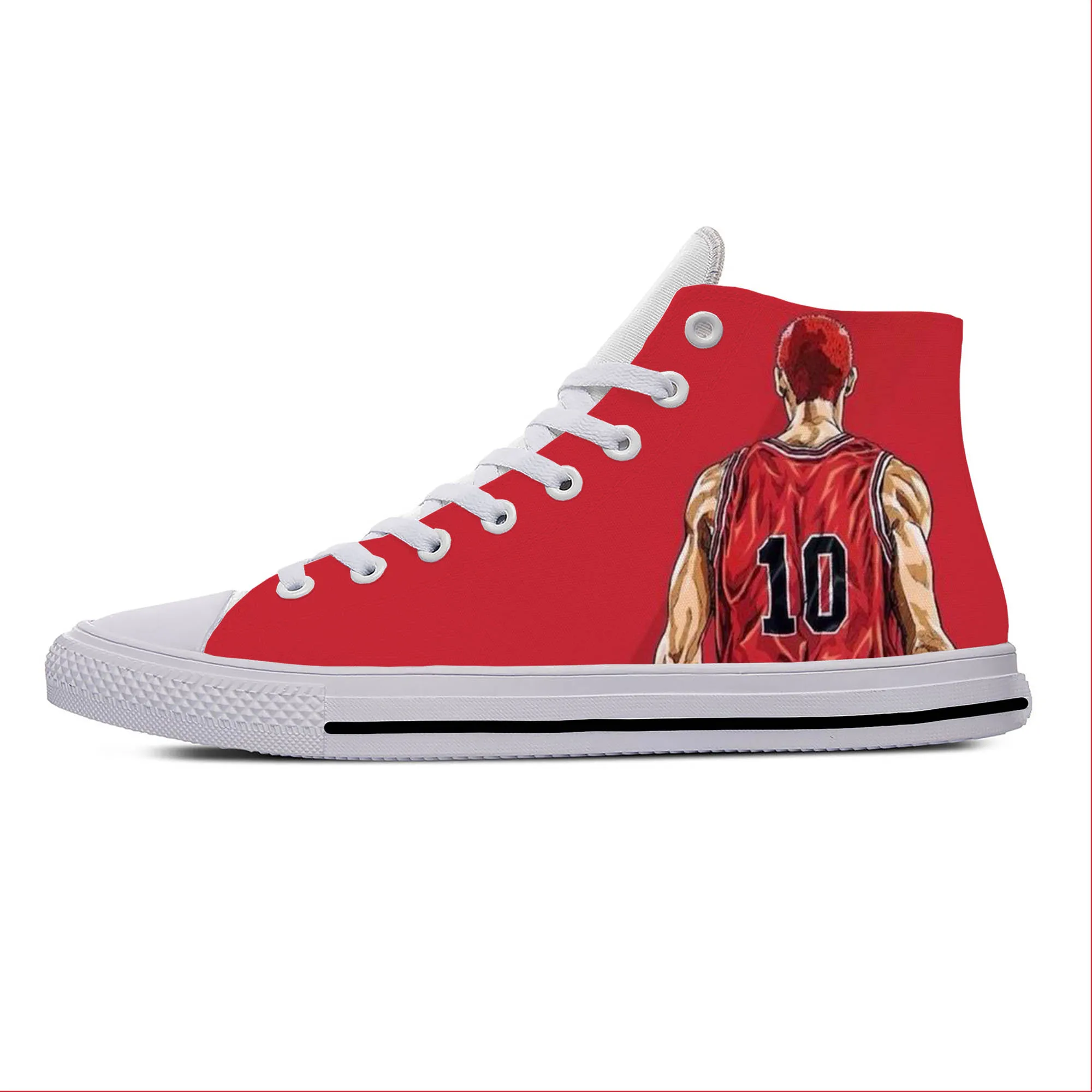 Японские Аниме Манга Slam Dunk Sakuragi Hanamichi, повседневная обувь, легкие кроссовки с высоким верхом, дышащие кроссовки для мужчин и женщин
Японские Аниме Манга Slam Dunk Sakuragi Hanamichi, повседневная обувь, легкие кроссовки с высоким верхом, дышащие кроссовки для мужчин и женщин