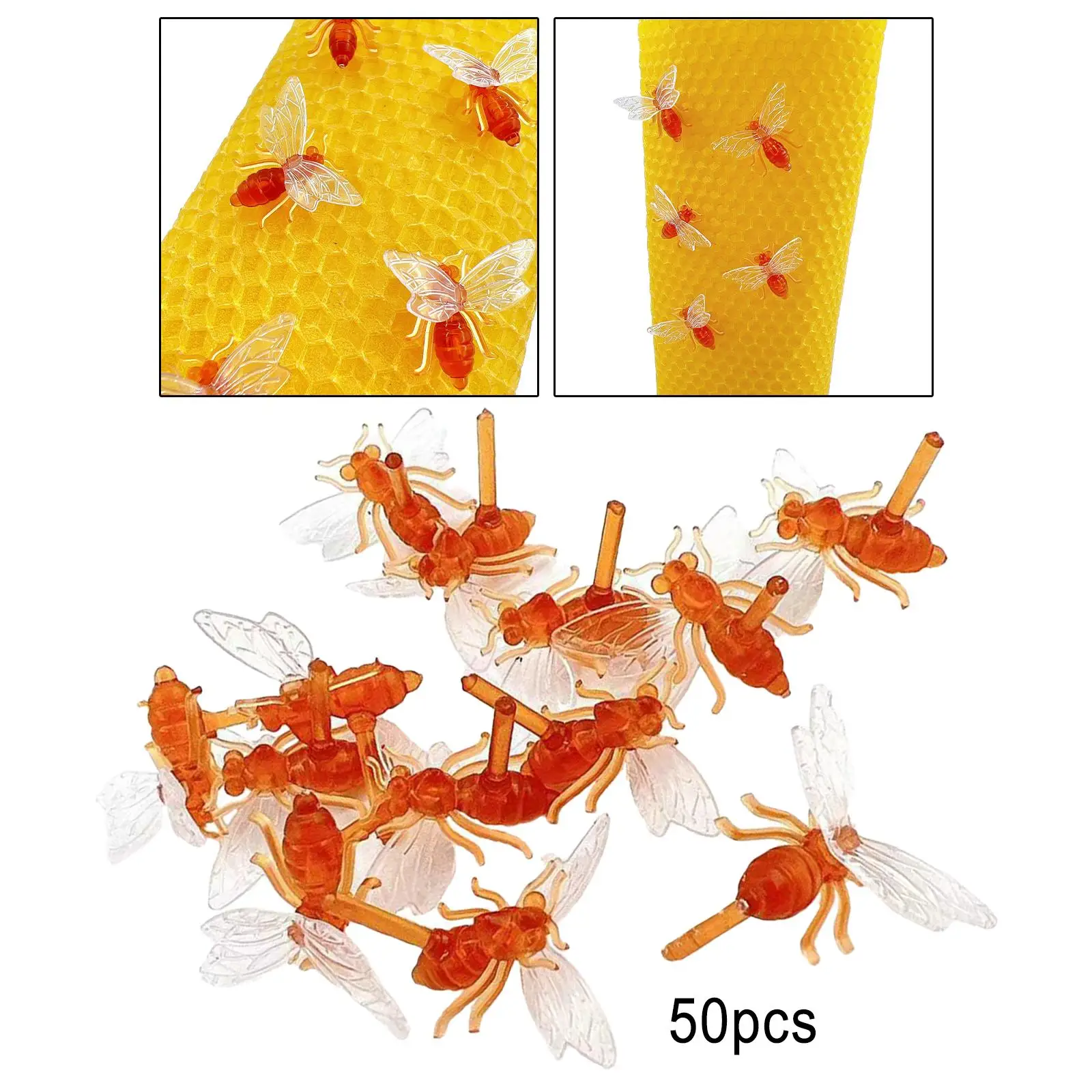 50Pcs little bee Adornment, Tiny Bees Ornaments, Decorative Bee Shaped
50Pcs little bee Adornment, Tiny Bees Ornaments, Decorative Bee Shaped