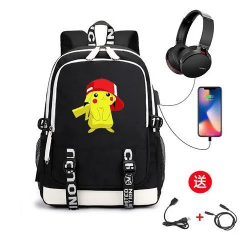 Pokémon Pokemon Series Anime School Bag Pikachu Surrounding Shoulder Bag Backpack Primary and Secondary School Students Gift
Pokémon Pokemon Series Anime School Bag Pikachu Surrounding Shoulder Bag Backpack Primary and Secondary School Students Gift