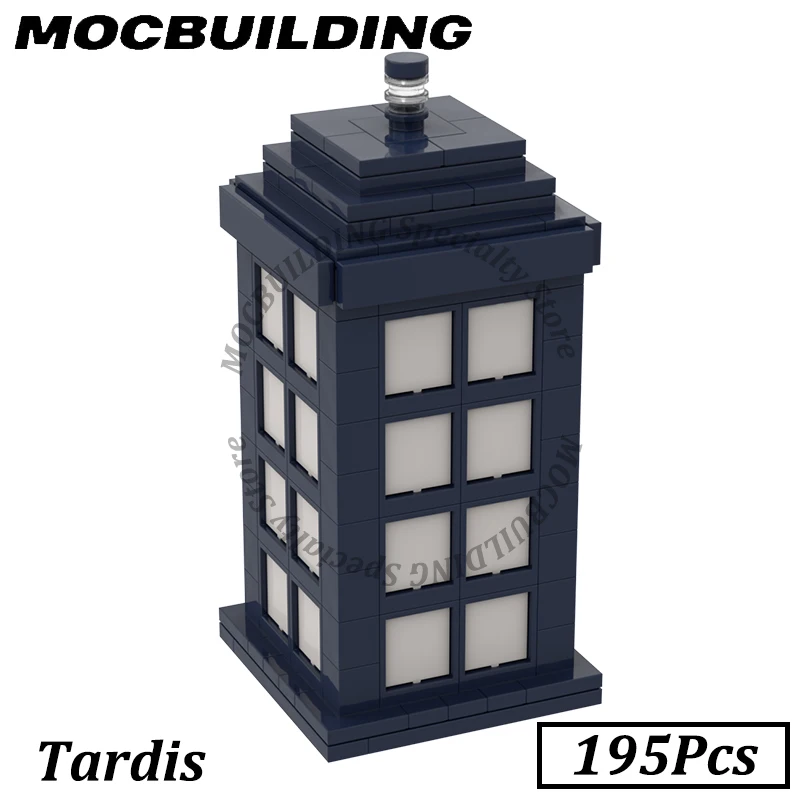 Детский конструктор Tardis MOC, Детский развивающий кирпич «сделай сам», подарок
Детский конструктор Tardis MOC, Детский развивающий кирпич «сделай сам», подарок