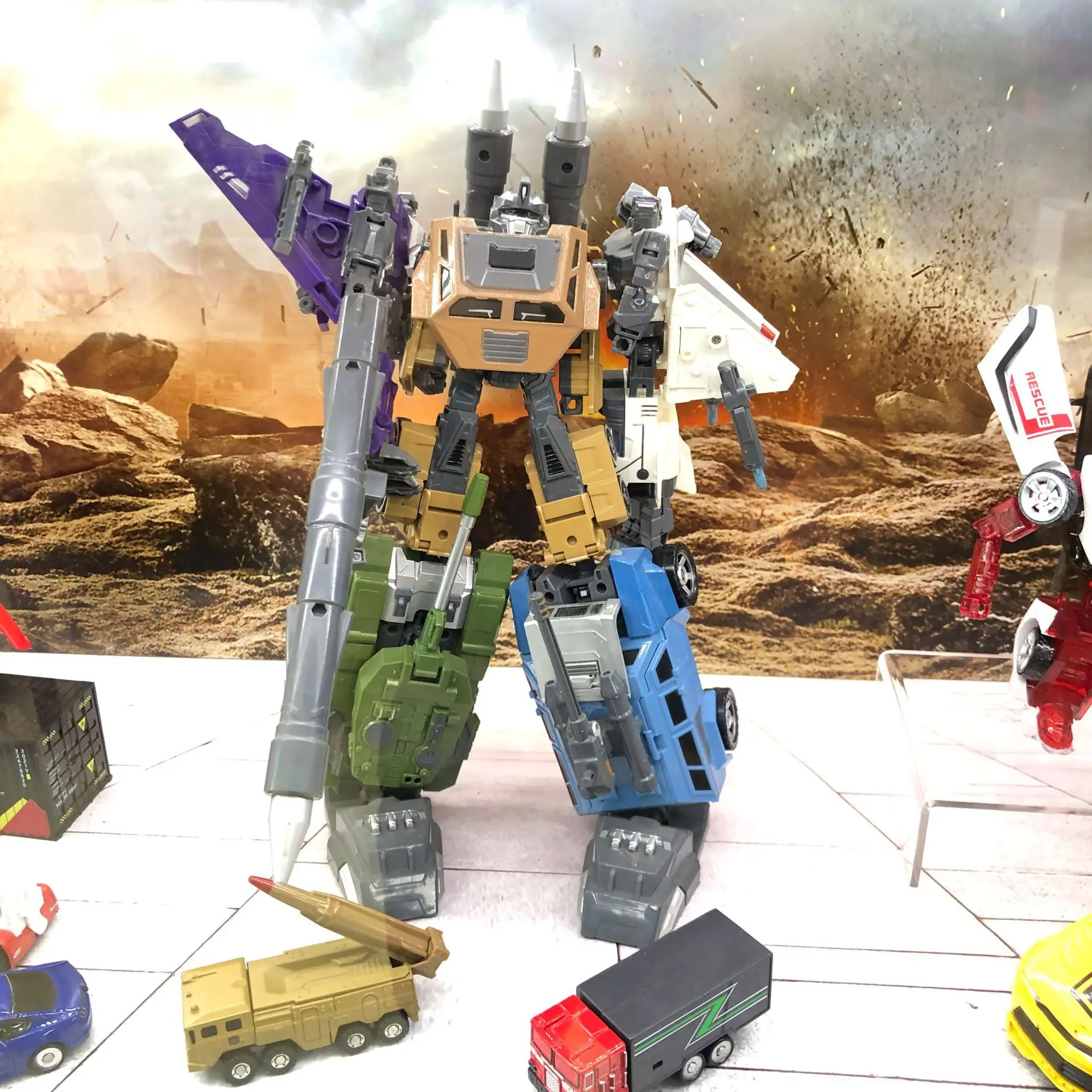 5 in 1 Alloy Transformation Toy Deformation Robot Action Figures Anime Game Kids Toys Boy Birthday Gifts
5 in 1 Alloy Transformation Toy Deformation Robot Action Figures Anime Game Kids Toys Boy Birthday Gifts