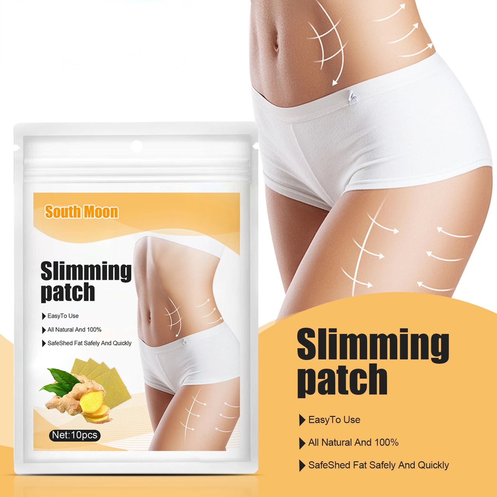 Ginger Fat-burning Stickers Belly Button Stickers Stovepipe Stickers Small Waist Fat-burning Light Body Acupoint Stickers
Ginger Fat-burning Stickers Belly Button Stickers Stovepipe Stickers Small Waist Fat-burning Light Body Acupoint Stickers
