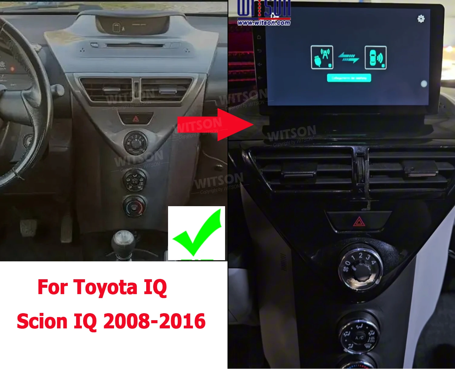 WITSON HD QLED Радио Автомобильный 2K Экран Автомобильный Мультимедийный Стерео GPS CarPlay Для Toyota IQ Scion IQ 2008-2016
WITSON HD QLED Радио Автомобильный 2K Экран Автомобильный Мультимедийный Стерео GPS CarPlay Для Toyota IQ Scion IQ 2008-2016