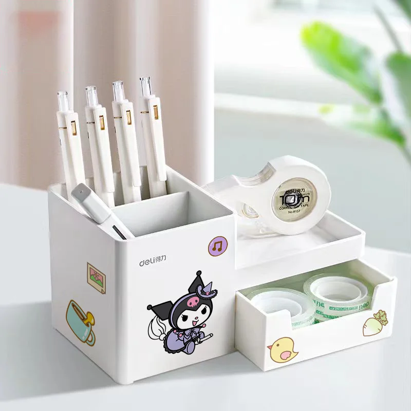 Sanrio Kawaii Kuromi Pen Holder Storage Box Cinnamoroll My Melody Multi-Compartment Storage Cartoon Hello Kitty Toys for Girls
Sanrio Kawaii Kuromi Pen Holder Storage Box Cinnamoroll My Melody Multi-Compartment Storage Cartoon Hello Kitty Toys for Girls