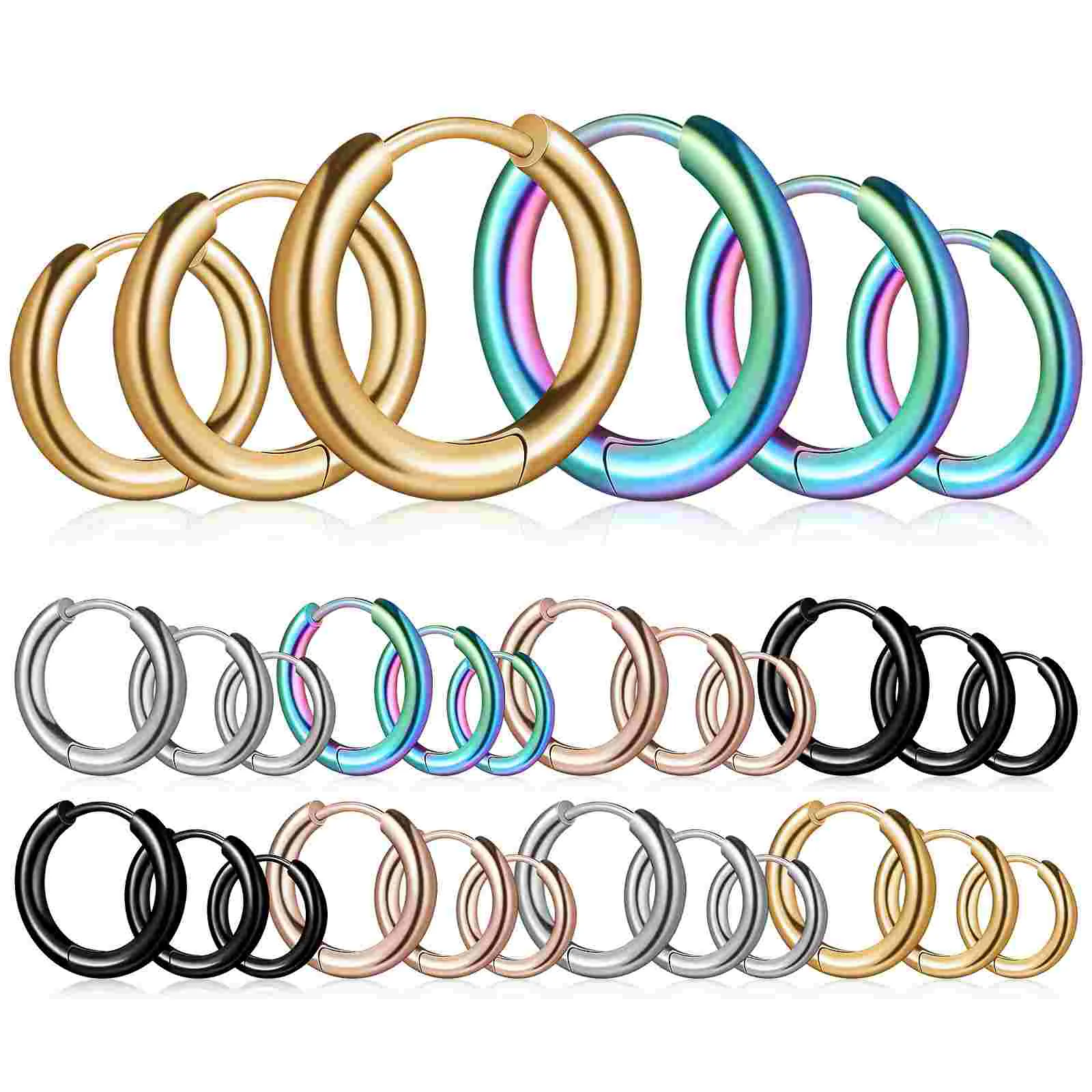 Hoop Earrings Forsmall Earring Cartilage Set 10Mm 8Mm Mini Tiny Multipack Silver Gold Hopping 12Mm
Hoop Earrings Forsmall Earring Cartilage Set 10Mm 8Mm Mini Tiny Multipack Silver Gold Hopping 12Mm