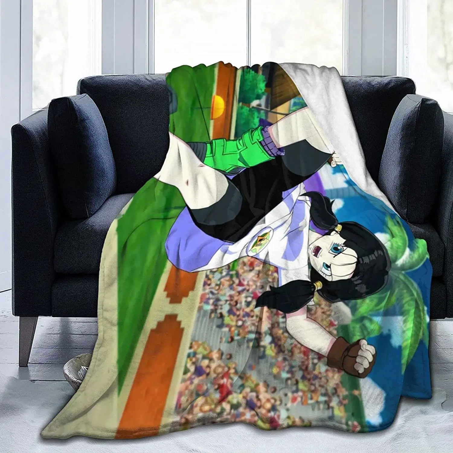 Videl Fluffy Soft and Comfortable Blanket, Anime Warm Embrace of Sympathy
Videl Fluffy Soft and Comfortable Blanket, Anime Warm Embrace of Sympathy