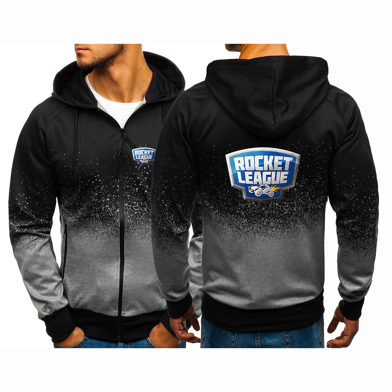 2022 Rocket League Men's Hoodies Harajuku Gradient Color Cardigan Coat Outdoor Sweatshirt Zipper Jackets Top
2022 Rocket League Men's Hoodies Harajuku Gradient Color Cardigan Coat Outdoor Sweatshirt Zipper Jackets Top