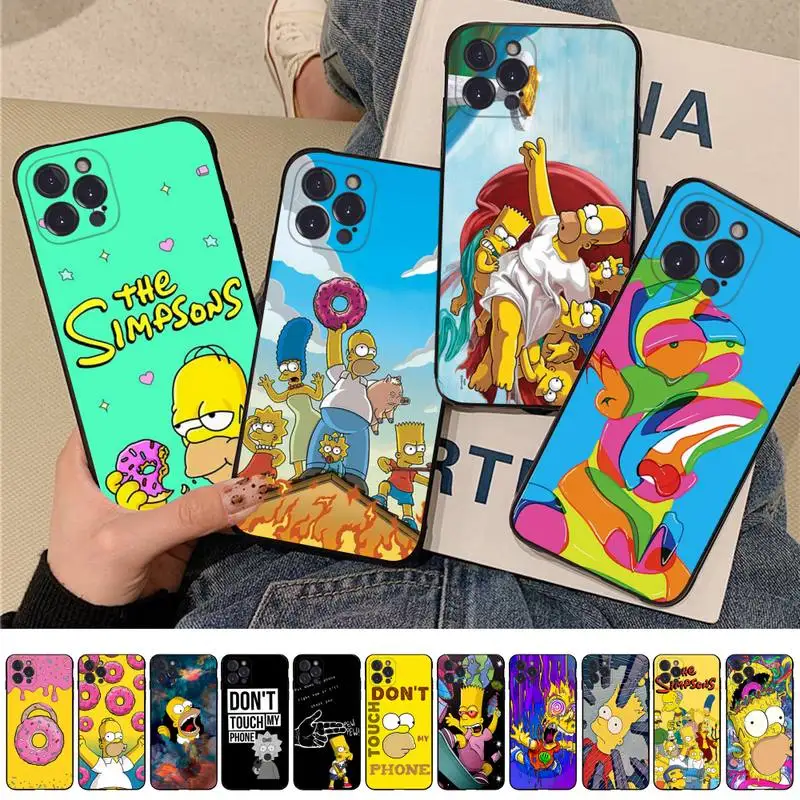 Disney The Simpsons Phone Case For iPhone 14 13 12 Mini 11 Pro XS Max X XR SE 6 7 8 Plus Soft Silicone Cover
Disney The Simpsons Phone Case For iPhone 14 13 12 Mini 11 Pro XS Max X XR SE 6 7 8 Plus Soft Silicone Cover