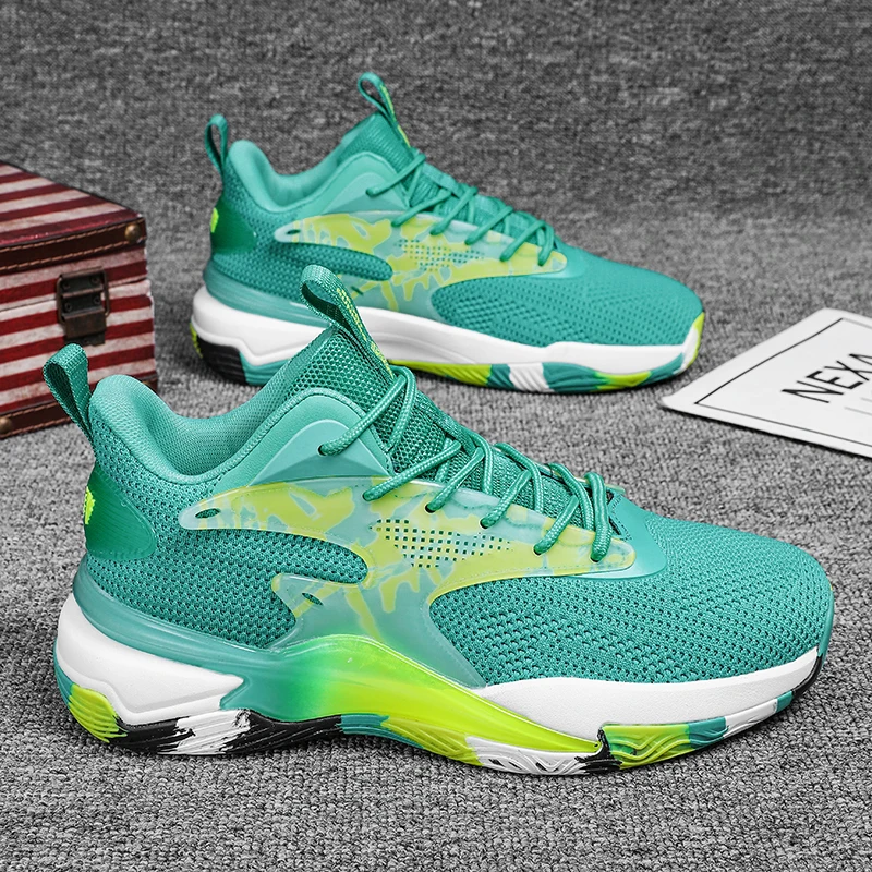 New Mesh Basketball Shoes Outdoor Plus Size Mens Sports Shoes Quality Ankle Guard Original Hard-Wearing High Top Men Shoes
New Mesh Basketball Shoes Outdoor Plus Size Mens Sports Shoes Quality Ankle Guard Original Hard-Wearing High Top Men Shoes