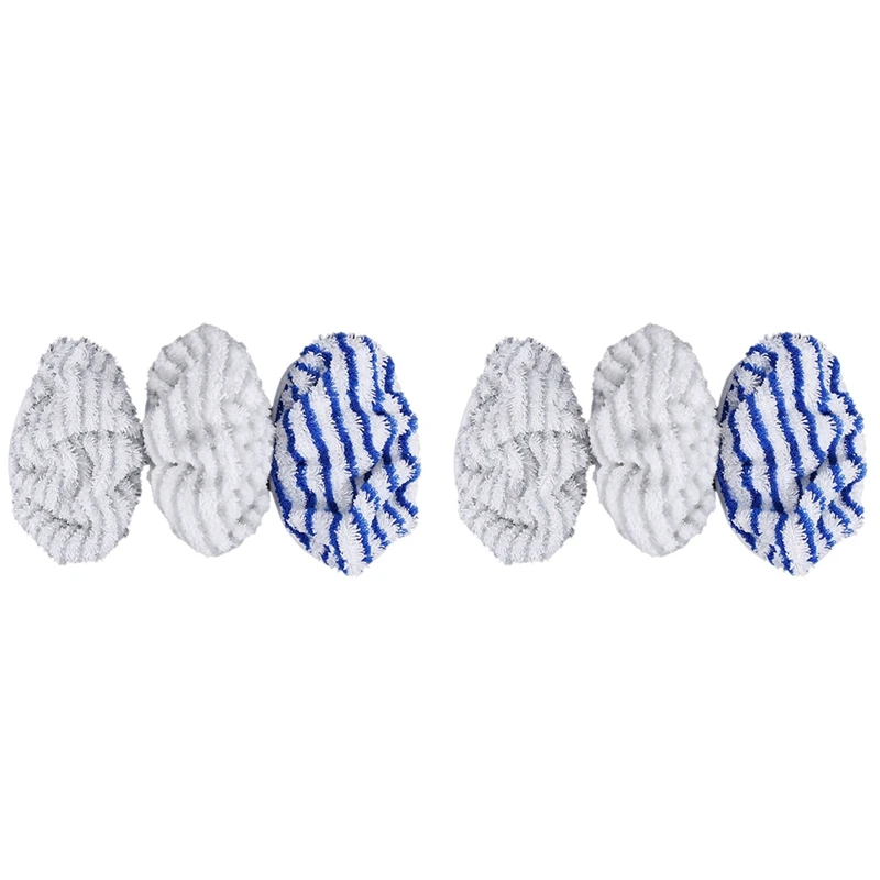6X прокладки из микрофибры для Rowenta Clean & Steam ZR005801, аксессуары для очистки, запасные части для очистки
6X прокладки из микрофибры для Rowenta Clean & Steam ZR005801, аксессуары для очистки, запасные части для очистки