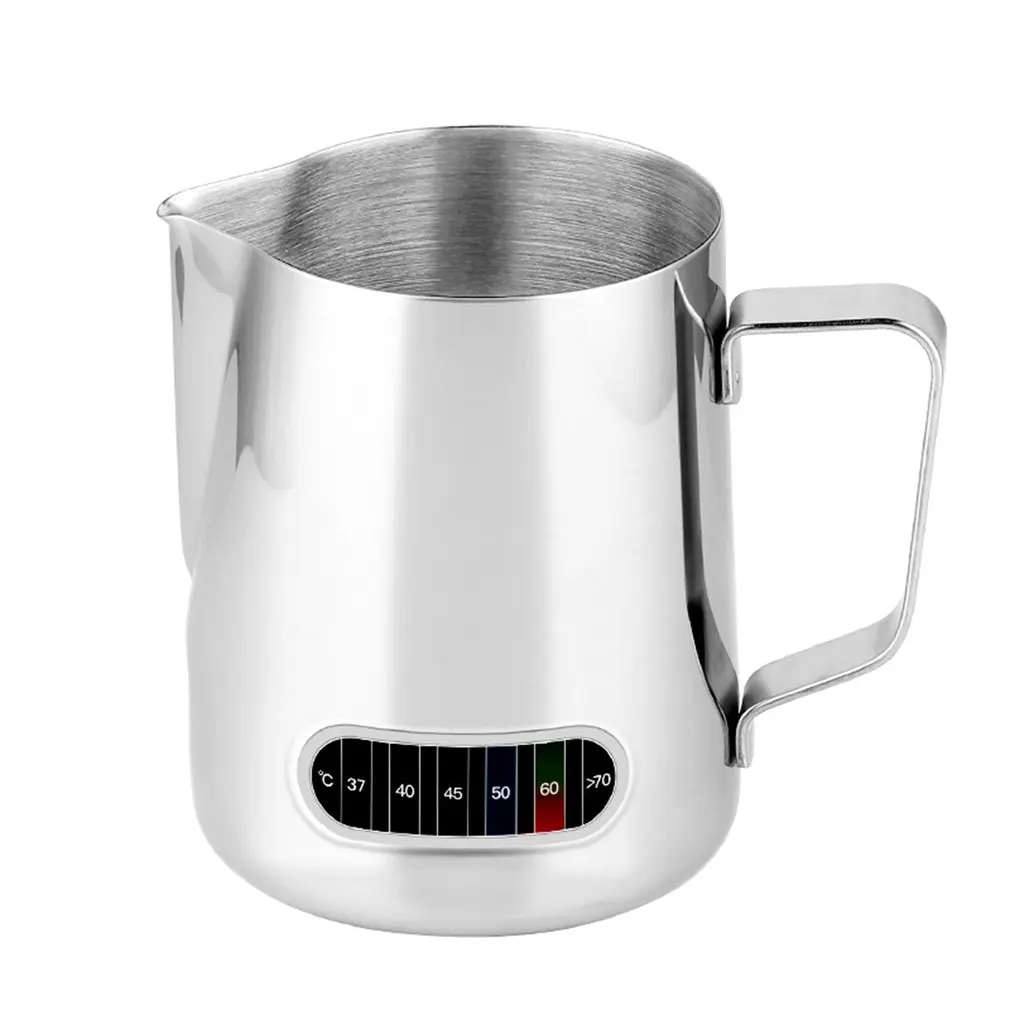 600ml Stainless Steel Milk Jug Frothing Coffee Latte Pitcher Milk Cream Coffee Cup Latte Cappuccino Frothing Kitchen Accessories
600ml Stainless Steel Milk Jug Frothing Coffee Latte Pitcher Milk Cream Coffee Cup Latte Cappuccino Frothing Kitchen Accessories