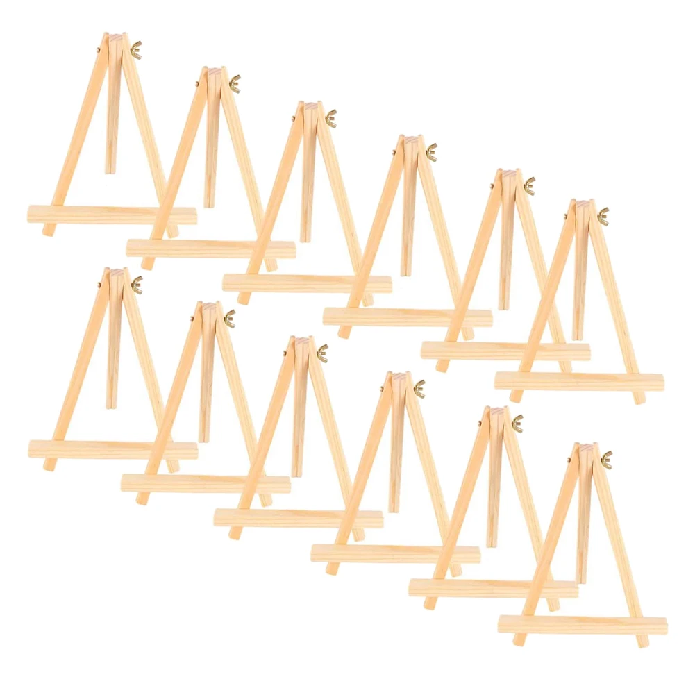 9.4 Inch Tall Natural Pine Tripod Easel Photo Painting Display Portable Tripod Stand and Adjustable Desk Stand (12 Pack)
9.4 Inch Tall Natural Pine Tripod Easel Photo Painting Display Portable Tripod Stand and Adjustable Desk Stand (12 Pack)
