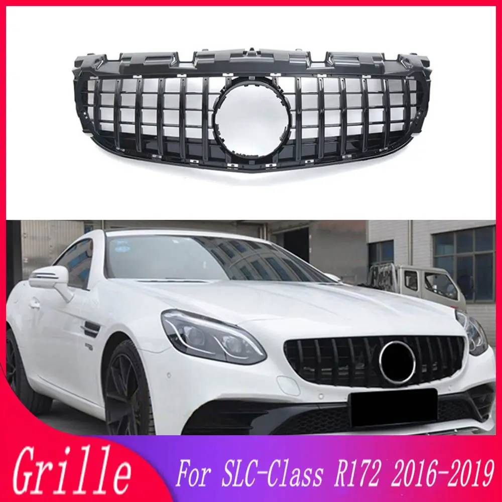 Car Front Bumper Upper Grille GT style Racing Grill For Mercedes-Benz SLC-Class R172 SLC200 SLC260 SLC300 2016 2017 2018 2019
Car Front Bumper Upper Grille GT style Racing Grill For Mercedes-Benz SLC-Class R172 SLC200 SLC260 SLC300 2016 2017 2018 2019