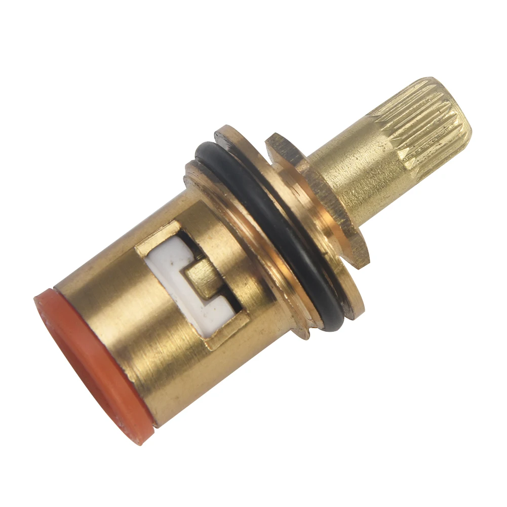1/2 Inch Turn Hot Cold Faucet Disc Ceramic Replacement Tap Brass Temperature Control Valve
1/2 Inch Turn Hot Cold Faucet Disc Ceramic Replacement Tap Brass Temperature Control Valve