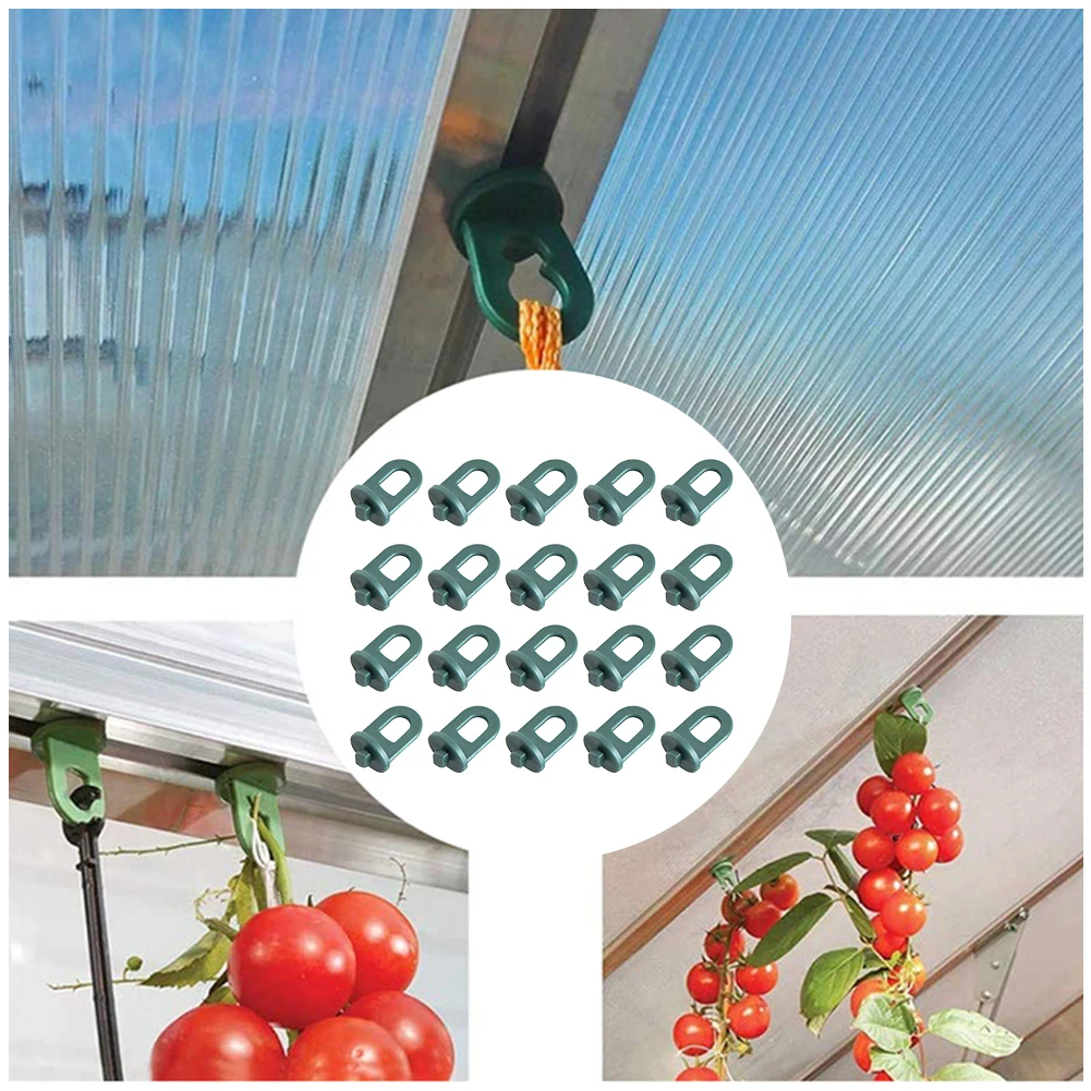 20pcs Easy Install Heavy Duty Accessories Flower Pot Plastic Durable Garden Supply Plant Hanger Yard Solid Greenhouse Hook Tool
20pcs Easy Install Heavy Duty Accessories Flower Pot Plastic Durable Garden Supply Plant Hanger Yard Solid Greenhouse Hook Tool