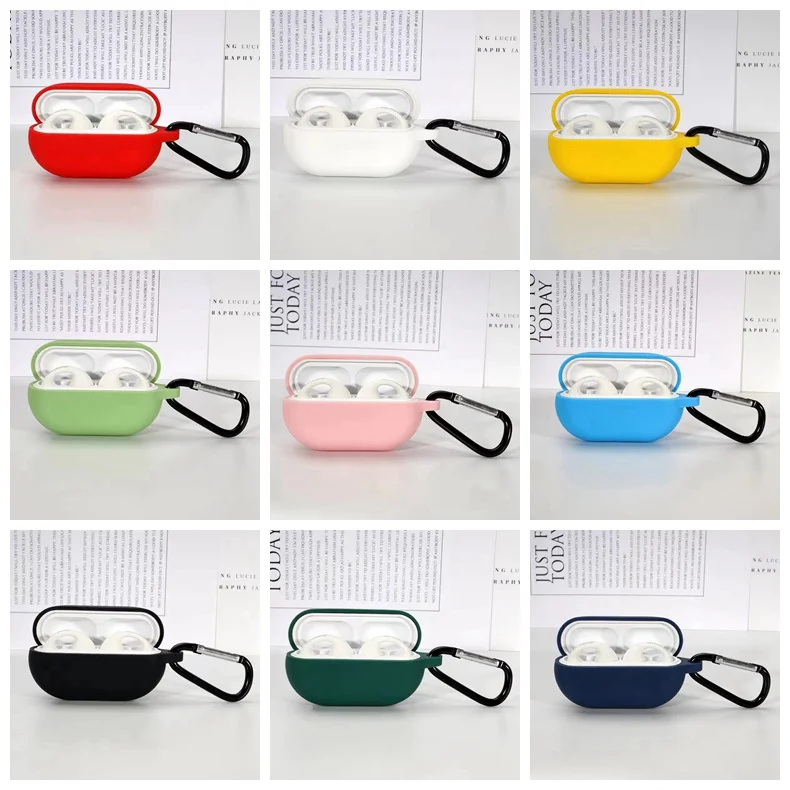 For Sony ambie AM-TW01 TWS solid color Protection Cover For Sony ambie AM-TW01 soft Silicone Earphone Shockproof Case with Hook
For Sony ambie AM-TW01 TWS solid color Protection Cover For Sony ambie AM-TW01 soft Silicone Earphone Shockproof Case with Hook