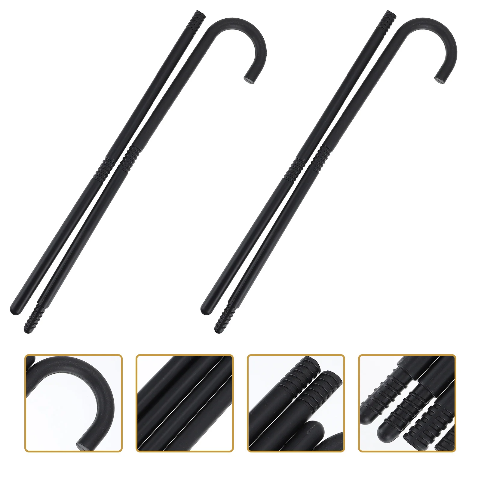 2 Pcs Work Gift Cosplay Walking Stick Halloween Gifts Walking Theatrical Canes Magician Cane Plastic Walking Stick
2 Pcs Work Gift Cosplay Walking Stick Halloween Gifts Walking Theatrical Canes Magician Cane Plastic Walking Stick