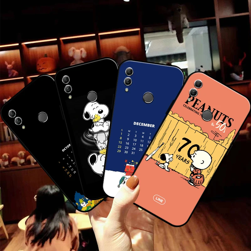 Cartoon Snoopy Phone Case For Huawei Honor 10 V10 10i 10 Lite 20 V20 20i 20 Lite 30S 30 Lite Pro Black Carcasa Funda
Cartoon Snoopy Phone Case For Huawei Honor 10 V10 10i 10 Lite 20 V20 20i 20 Lite 30S 30 Lite Pro Black Carcasa Funda