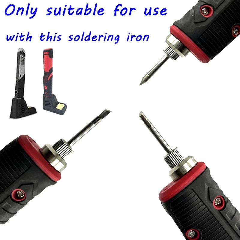 1pc Welding Soldering Tips USB Soldering Iron Head Replacements Threaded Soldering Tip Fits for E10 Interface Soldering Iron
1pc Welding Soldering Tips USB Soldering Iron Head Replacements Threaded Soldering Tip Fits for E10 Interface Soldering Iron