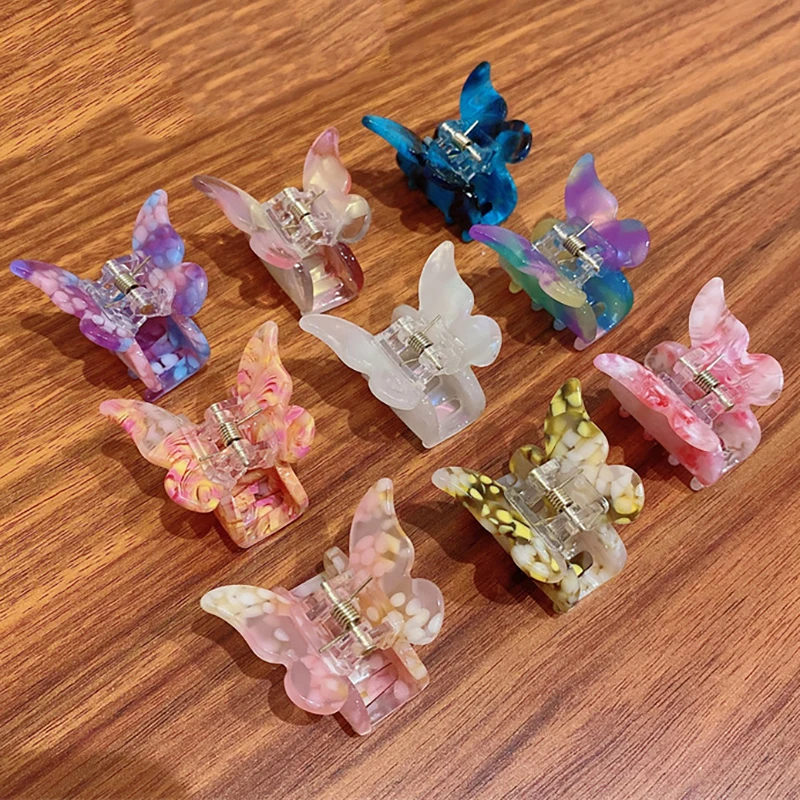 Gradient Butterfly Hair Clip Girl Mini Pony Tail Fringe Clip Acetate Fiber Plate Hair Accessories for Women Cute Animal Hairwear
Gradient Butterfly Hair Clip Girl Mini Pony Tail Fringe Clip Acetate Fiber Plate Hair Accessories for Women Cute Animal Hairwear