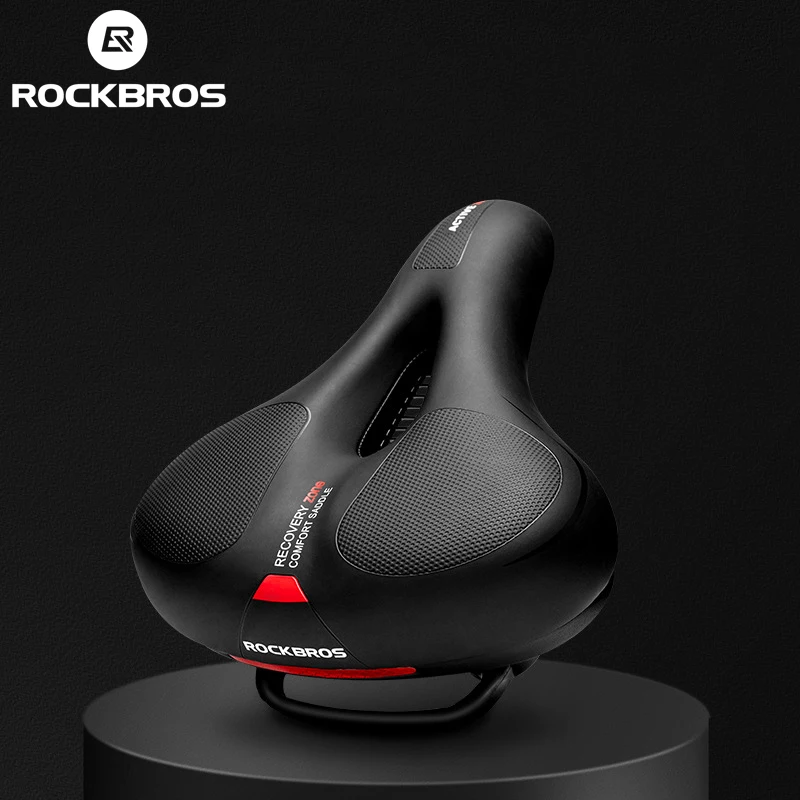 ROCKBROS Hollow Breathable Bicycle Saddle MTB Road Bike Saddle Shock Absorbing Soft Comfortable Big Butt Bike Seat Accessories
ROCKBROS Hollow Breathable Bicycle Saddle MTB Road Bike Saddle Shock Absorbing Soft Comfortable Big Butt Bike Seat Accessories
