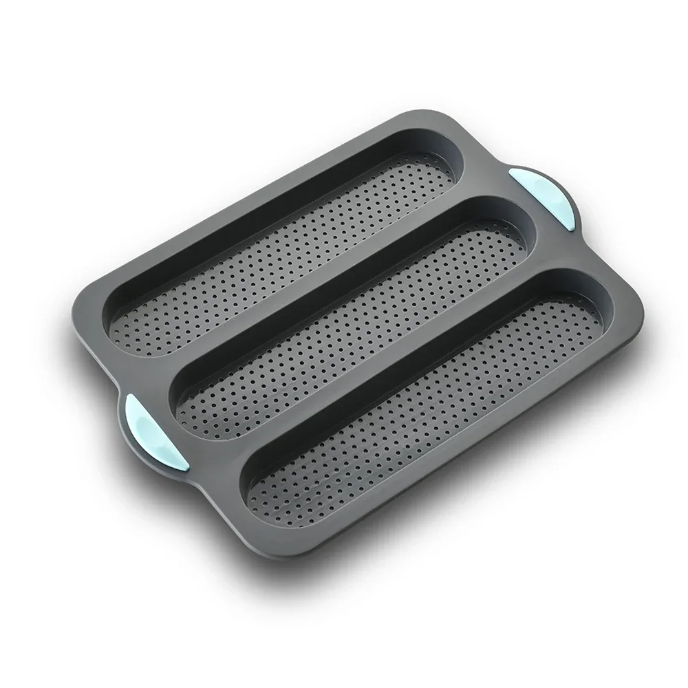 Силиконовая форма для хлеба и багетов
Силиконовая форма для хлеба и багетов