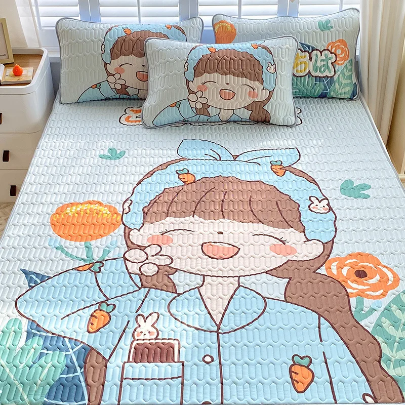 Latex Mats 2-3 Sets Of Summer Nude Sleeping Ice Silk Mats Washable Student Dormitory Single Children Bedding
Latex Mats 2-3 Sets Of Summer Nude Sleeping Ice Silk Mats Washable Student Dormitory Single Children Bedding