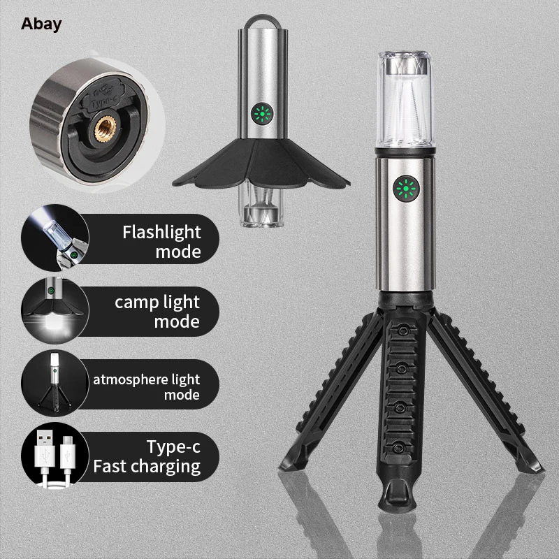 Portable Mini Led Flashlight Torch Lanterna Outdoor Camping Light Rechargeable Night Fishing Light Camping Lantern With Bracket
Portable Mini Led Flashlight Torch Lanterna Outdoor Camping Light Rechargeable Night Fishing Light Camping Lantern With Bracket