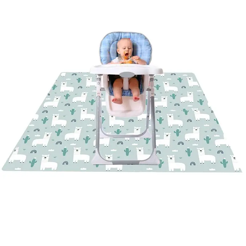 Flower Pattern Baby High Chair Waterproof Baby Splash Mat Washable Large Floor Anti-Slip Mat Kids Portable
Flower Pattern Baby High Chair Waterproof Baby Splash Mat Washable Large Floor Anti-Slip Mat Kids Portable