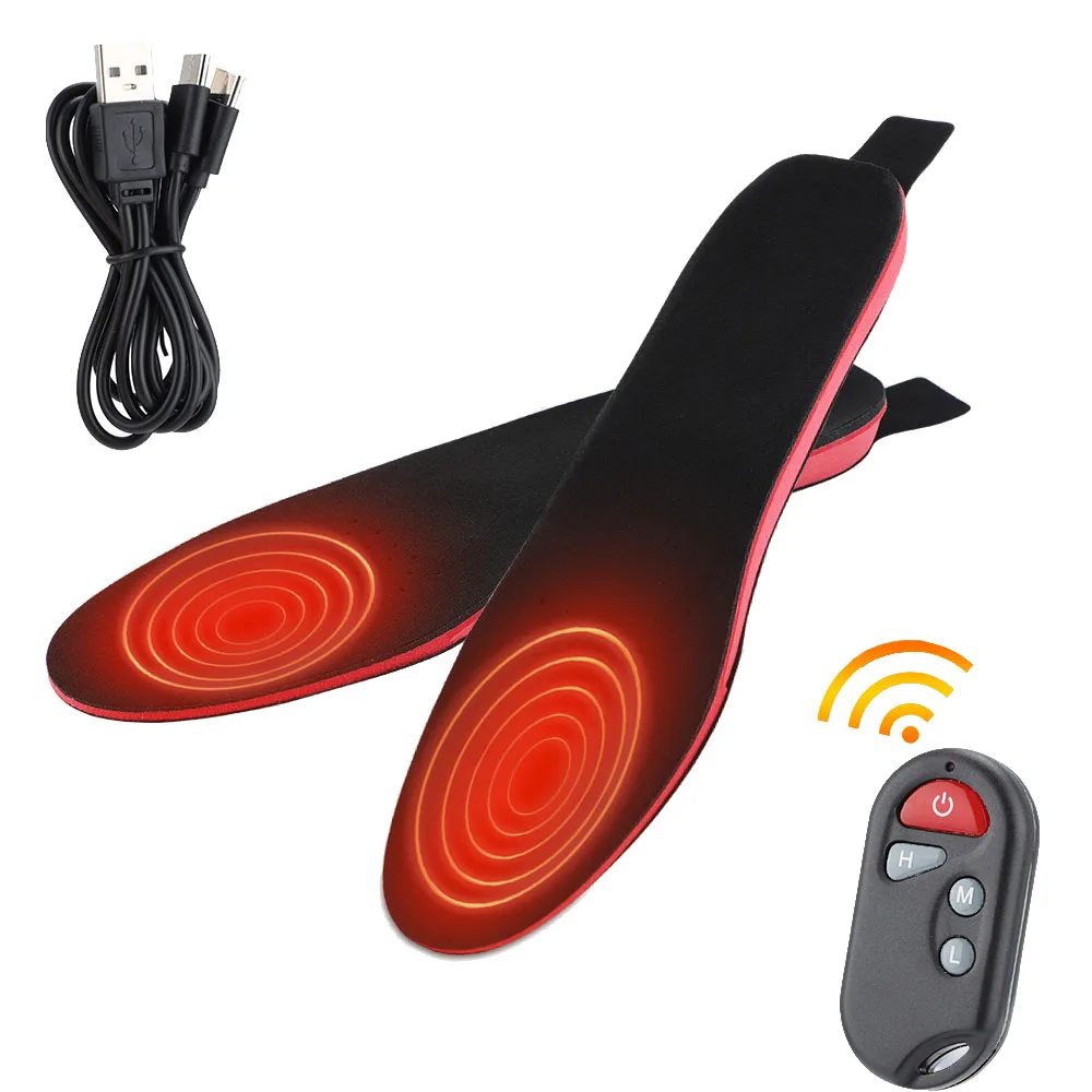 Wireless Electric Heated Insoles Adjustable Temperature Feet Warmer with Rechargeable Battery Remote Control Heater for Feet 
Wireless Electric Heated Insoles Adjustable Temperature Feet Warmer with Rechargeable Battery Remote Control Heater for Feet