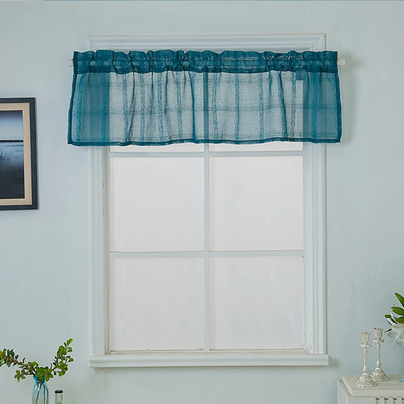 Sheer Tulle Curtains Short Curtain for Coffee Cabinet Valance Kitchen Home Decor Windows Curtains
Sheer Tulle Curtains Short Curtain for Coffee Cabinet Valance Kitchen Home Decor Windows Curtains