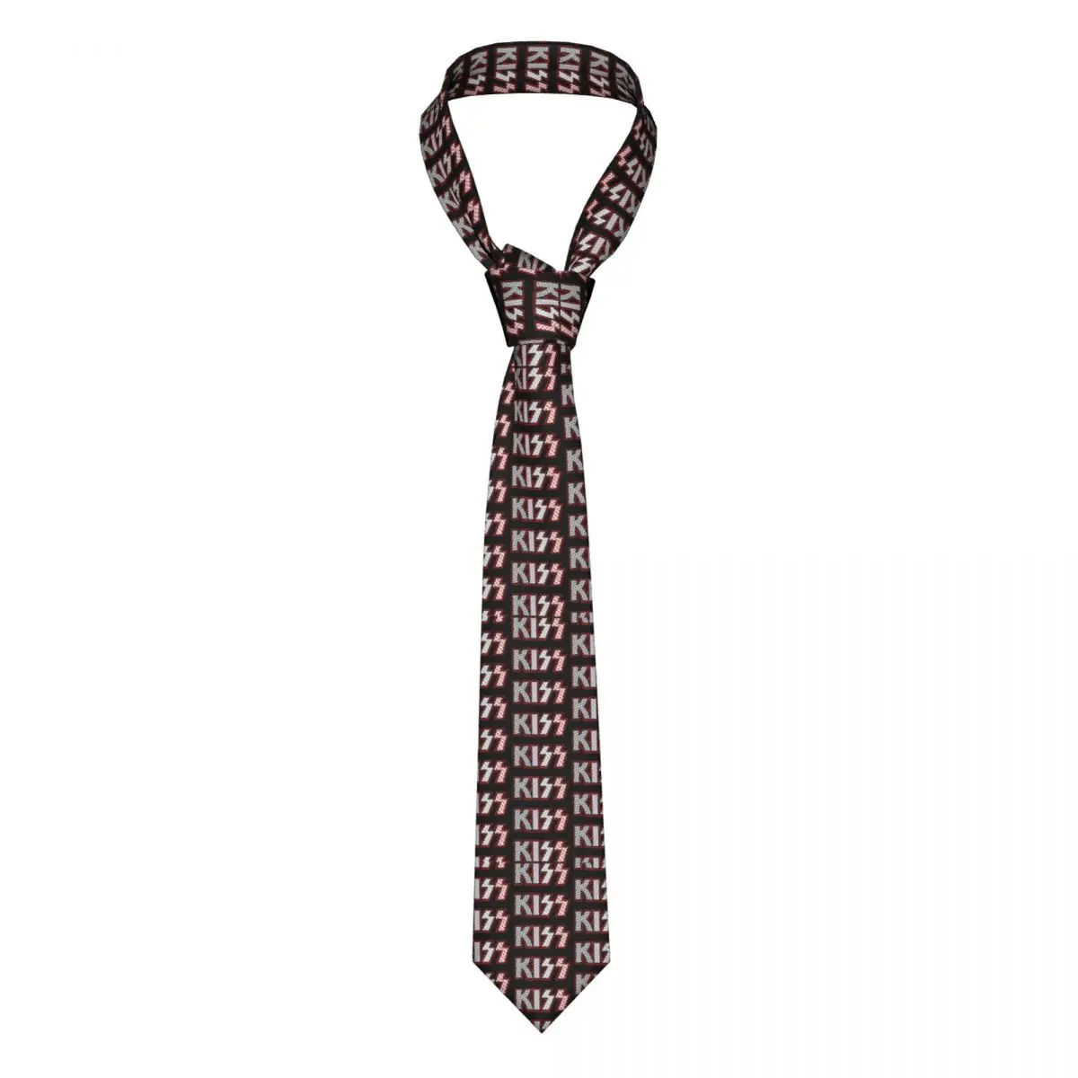 Kiss Band Member Faces Tie Kiss Logo Blouse Design Neck Ties Party Polyester Silk Gift For Man Cravat
Kiss Band Member Faces Tie Kiss Logo Blouse Design Neck Ties Party Polyester Silk Gift For Man Cravat