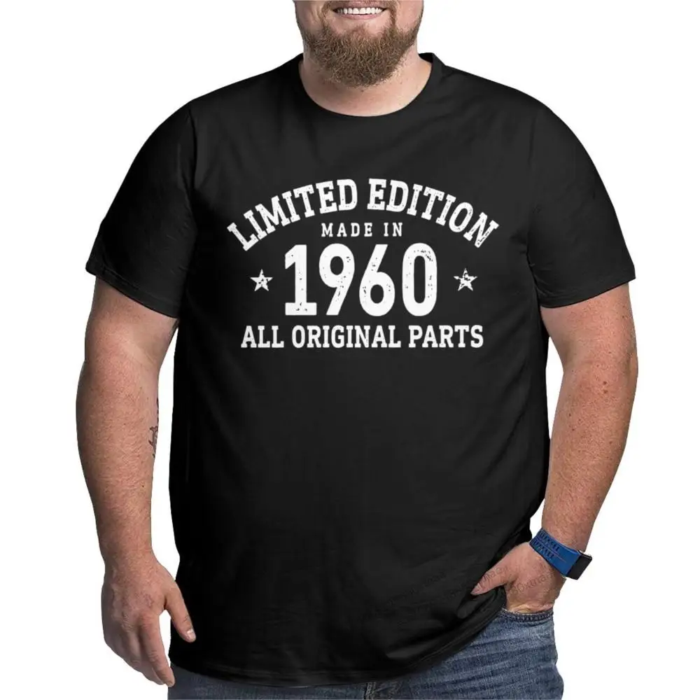 Limited Edition 1960 Shirt All Original Parts 62th Birthday Gift Pure Cotton Short Sleeve Round Neck Clothing Large 4XL 5XL 6XL
Limited Edition 1960 Shirt All Original Parts 62th Birthday Gift Pure Cotton Short Sleeve Round Neck Clothing Large 4XL 5XL 6XL