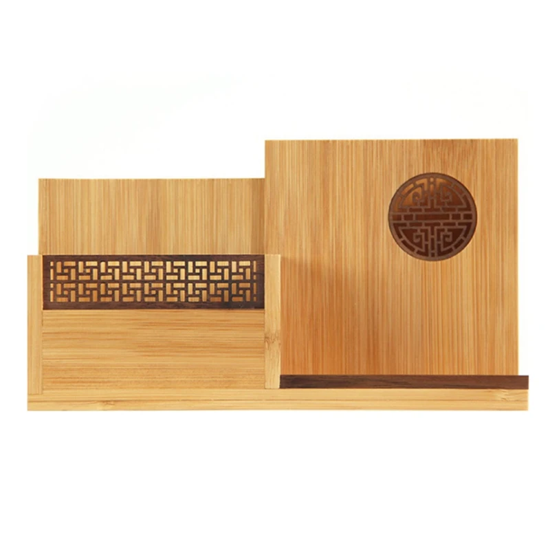 1 Item Multifunction Wooden Bamboo Pen Holder Desktop Storage Box Retro Cosmetic Holder Creative Office Accessories
1 Item Multifunction Wooden Bamboo Pen Holder Desktop Storage Box Retro Cosmetic Holder Creative Office Accessories
