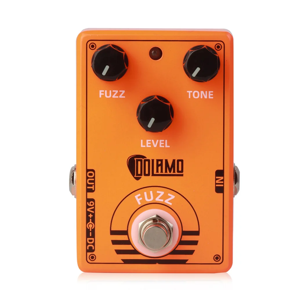 Dolamo D-2 Fuzz педаль для создания эффектов для гитары, реальный обход, полный металлический эффект, педаль для электрогитары, басовые запчасти, аксессуары
Dolamo D-2 Fuzz педаль для создания эффектов для гитары, реальный обход, полный металлический эффект, педаль для электрогитары, басовые запчасти, аксессуары