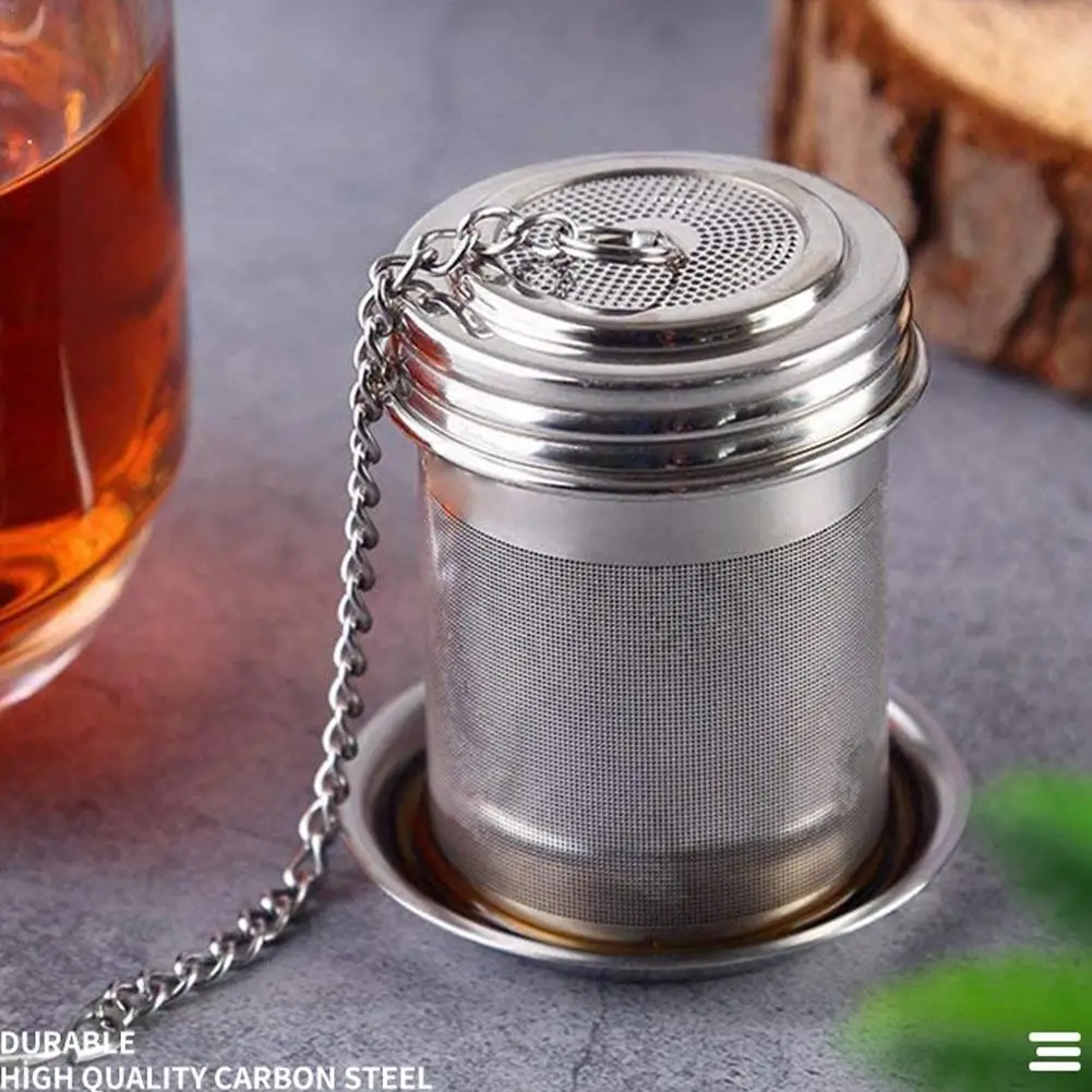 Reusable Steel Tea Infuser Strainer Leaf Spice Herbal Teapot Mesh Filter Home Kitchen Accessories
Reusable Steel Tea Infuser Strainer Leaf Spice Herbal Teapot Mesh Filter Home Kitchen Accessories