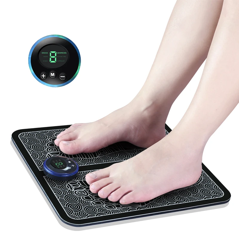 Electric EMS Foot Massager Pad Foot Massage Mat Feet Muscle Stimulator Improve Blood Circulation Relieve Ache Pain Health Care
Electric EMS Foot Massager Pad Foot Massage Mat Feet Muscle Stimulator Improve Blood Circulation Relieve Ache Pain Health Care