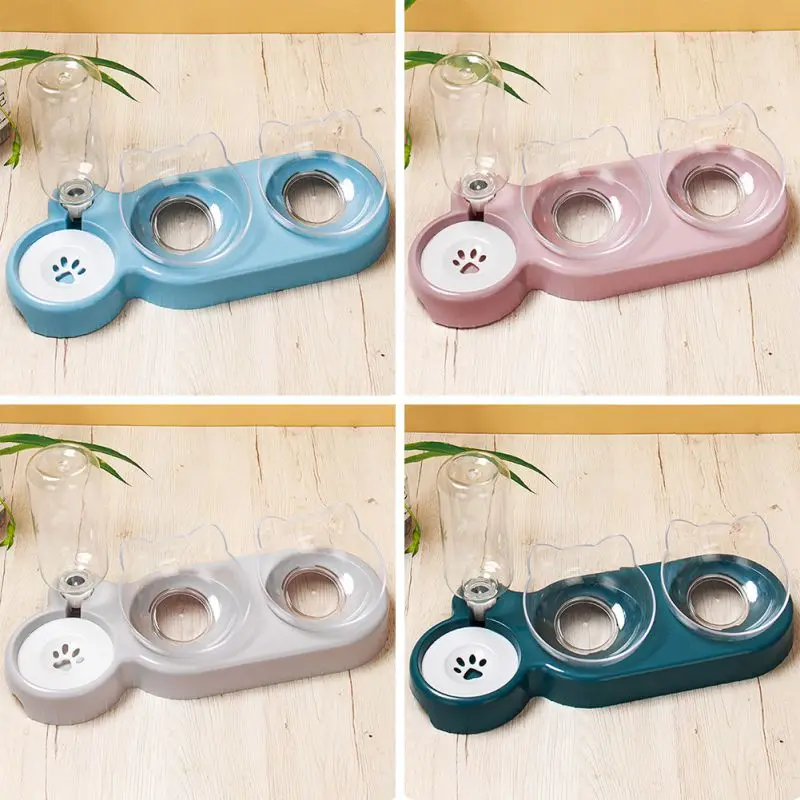 Cat Bowl Automatic Water Dispenser Water Storage Pet Dog Cat Food Bowl Food Container Dog Drinking Dish Pet Feeder Supplies
Cat Bowl Automatic Water Dispenser Water Storage Pet Dog Cat Food Bowl Food Container Dog Drinking Dish Pet Feeder Supplies
