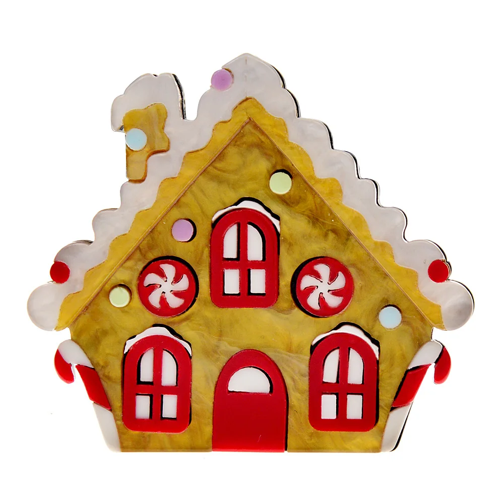 Handmade Cartoon Acrylic Candy Cookie House Brooches for Women Kids Funny Cute Crafts Lapel Pins Party Jewelry Xmas Gifts
Handmade Cartoon Acrylic Candy Cookie House Brooches for Women Kids Funny Cute Crafts Lapel Pins Party Jewelry Xmas Gifts