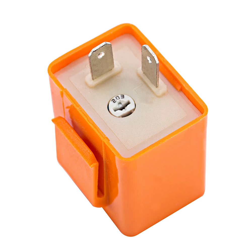 12V 2 Pin Adjustable Frequency LED Flasher Relay Turn Signal Blinker Indicator For Motorcycle Motorbike Accessories
12V 2 Pin Adjustable Frequency LED Flasher Relay Turn Signal Blinker Indicator For Motorcycle Motorbike Accessories