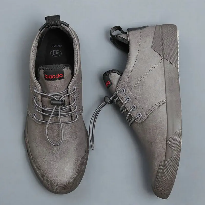 New Hot Fashion Spring Autumn Men Lace-up Leather Casual Shoes Trend Shoes Cool Loafers Flats
New Hot Fashion Spring Autumn Men Lace-up Leather Casual Shoes Trend Shoes Cool Loafers Flats