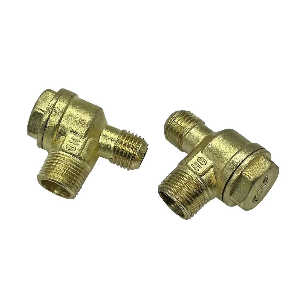 1pc Check Valve 2 Port Zinc Alloy Male Thread Connector Tool For Air Compressor Joint Two-way Oil-free Machine Valve Power Tools
1pc Check Valve 2 Port Zinc Alloy Male Thread Connector Tool For Air Compressor Joint Two-way Oil-free Machine Valve Power Tools