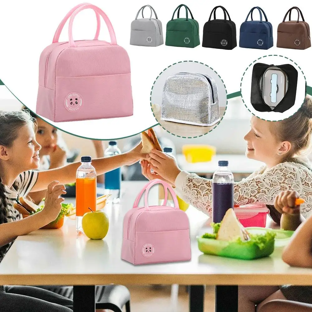 1 Pc Lunch Bag Cooler Tote Portable Insulated Box Canvas Box Lunch Work Children Food Thermal Cold Bag Packaging School F2G5
1 Pc Lunch Bag Cooler Tote Portable Insulated Box Canvas Box Lunch Work Children Food Thermal Cold Bag Packaging School F2G5